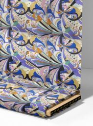 Swirls mixed style with blue,purple colors - Image 4