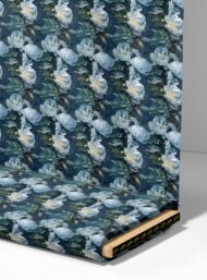 Flowers flower style with blue,green colors - Image 4