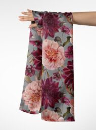 Flowers flower style with pink,red colors - Image 3