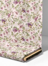 Nature flower style with green,purple colors - Image 4