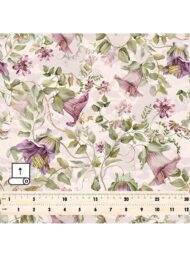 Nature flower style with green,purple colors - Image 5