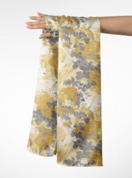 Floral flower style with yellow,grey colors - Image 3