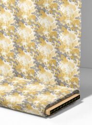 Floral flower style with yellow,grey colors - Image 4
