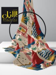 Water mixed style with red,blue colors - Image 2