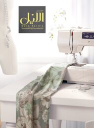 Flowers flower style with green,white colors - Image 7