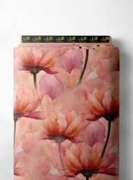 Nature flower style with pink,red colors