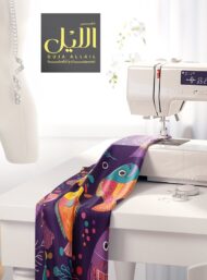 Fish ocean&sky style with blue,orange colors - Image 7