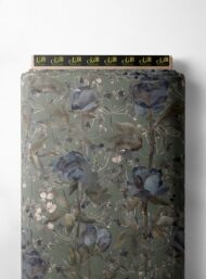 Green flower style with grey,green colors