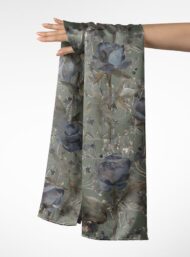 Green flower style with grey,green colors - Image 3