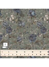 Green flower style with grey,green colors - Image 5