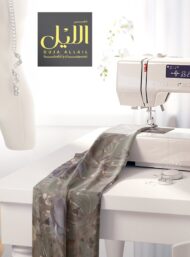 Green flower style with grey,green colors - Image 7