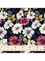 Flowers flower style with white,pink colors - Image 5