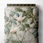 Flowers flower style with green,pink colors