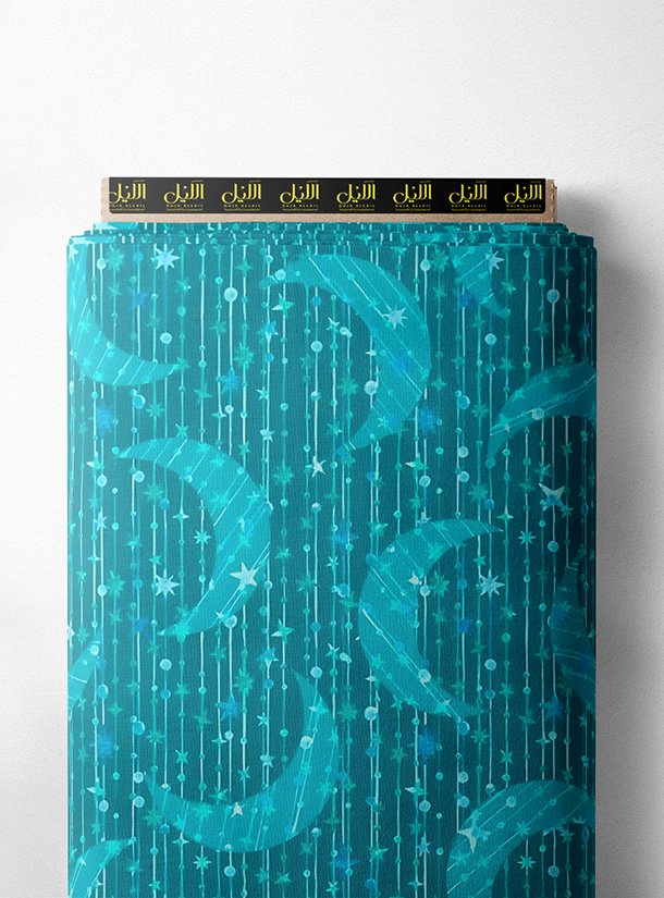 LAI01-0759_1-1.jpg Moon mixed style with blue, white colors - Image 1