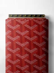 Pattern others style with red, white colors