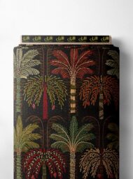 Trees nature style with green,red colors