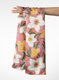 Botanical flower style with yellow,white colors - Image 3