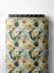 Nature flower style with yellow,green colors