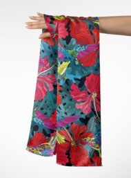 Flowers flower style with red,green colors - Image 3