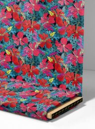 Flowers flower style with red,green colors - Image 4