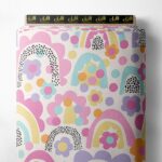 Rainbow others style with pink,purple colors