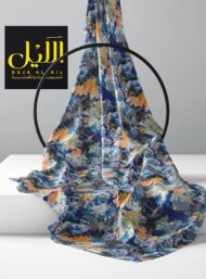 Colorful abstract style with blue,orange colors - Image 2