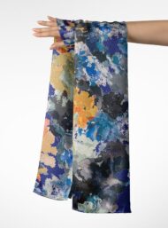 Colorful abstract style with blue,orange colors - Image 3