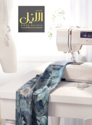 Nature flower style with blue,grey colors - Image 7