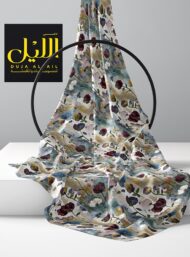 Nature flower style with purple,green colors - Image 2