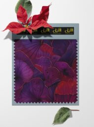 Leaves flower style with purple, red colors - Image 6