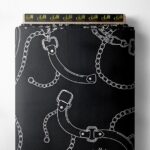 Chains mixed style with black, white colors