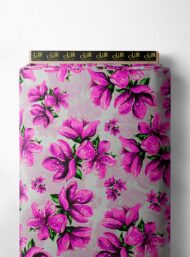 Flowers flower style with pink,green colors