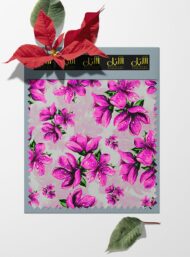 Flowers flower style with pink,green colors - Image 6