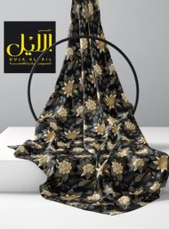 Nature flower style with gold,black colors - Image 2