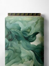 Flow nature style with green,white colors