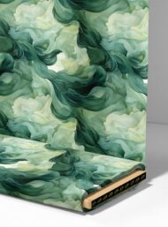 Flow nature style with green,white colors - Image 4