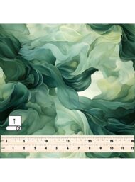 Flow nature style with green,white colors - Image 5