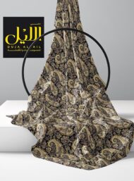 Floral mixed style with black,yellow colors - Image 2