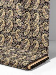 Floral mixed style with black,yellow colors - Image 4