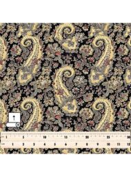 Floral mixed style with black,yellow colors - Image 5