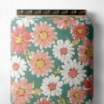 Flowers flower style with pink,white colors