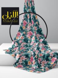 Nature flower style with pink,green colors - Image 2