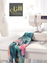 Nature flower style with pink,green colors - Image 7