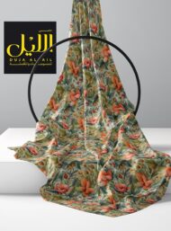 Flowers flower style with pink,green colors - Image 2