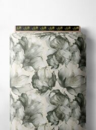 Flowers flower style with grey, white colors