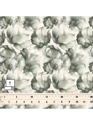 Flowers flower style with grey, white colors - Image 5