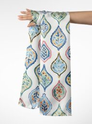 Leaf nature style with blue,green colors - Image 3