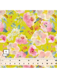 Pink flower style with pink,green colors - Image 5