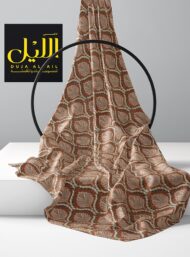 Leaf classic style with brown, white colors - Image 2