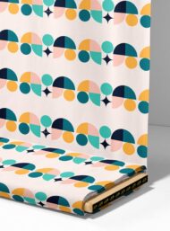 Circle geometric style with blue,green colors - Image 4